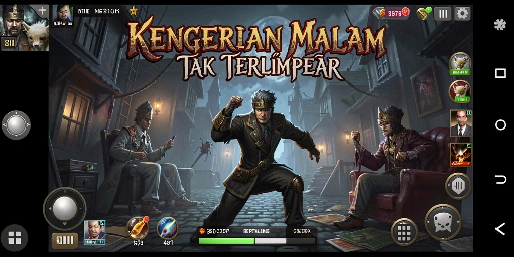 Gameplay 8II yang menegangkan dan atmosfer mencekam.