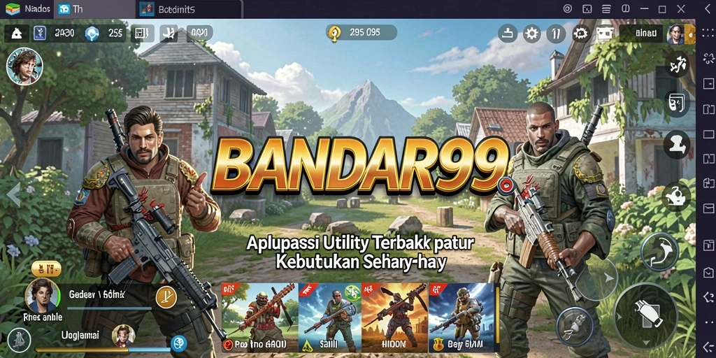 Tampilan antarmuka pengguna BANDAR99 yang intuitif dan modern.
