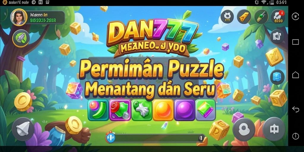Tampilan gameplay menarik dan penuh warna dari DAN777.