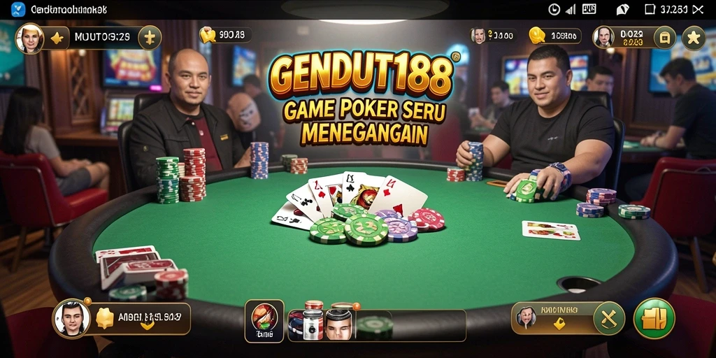 Tampilan gameplay seru dari GENDUT188 dengan interaksi pemain yang menyenangkan.