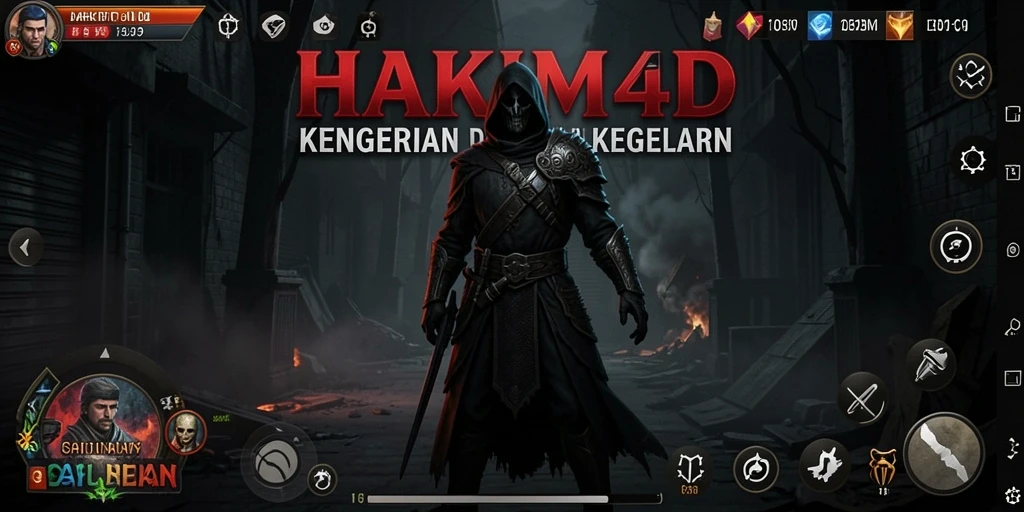 Gameplay mendebarkan HAKIM4D yang menghadirkan kengerian.