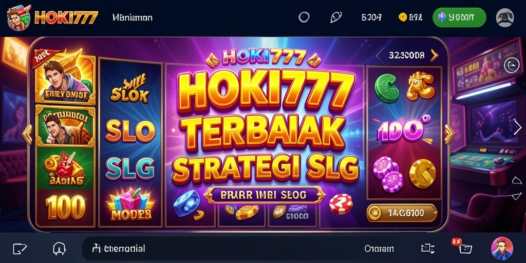Tampilan menarik dari gameplay HOKI777 yang seru dan interaktif.