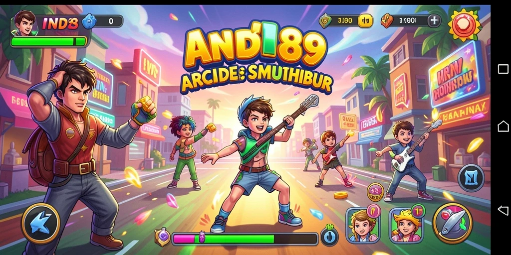 Tangkapan layar menunjukkan gameplay seru IND89 yang penuh tantangan.