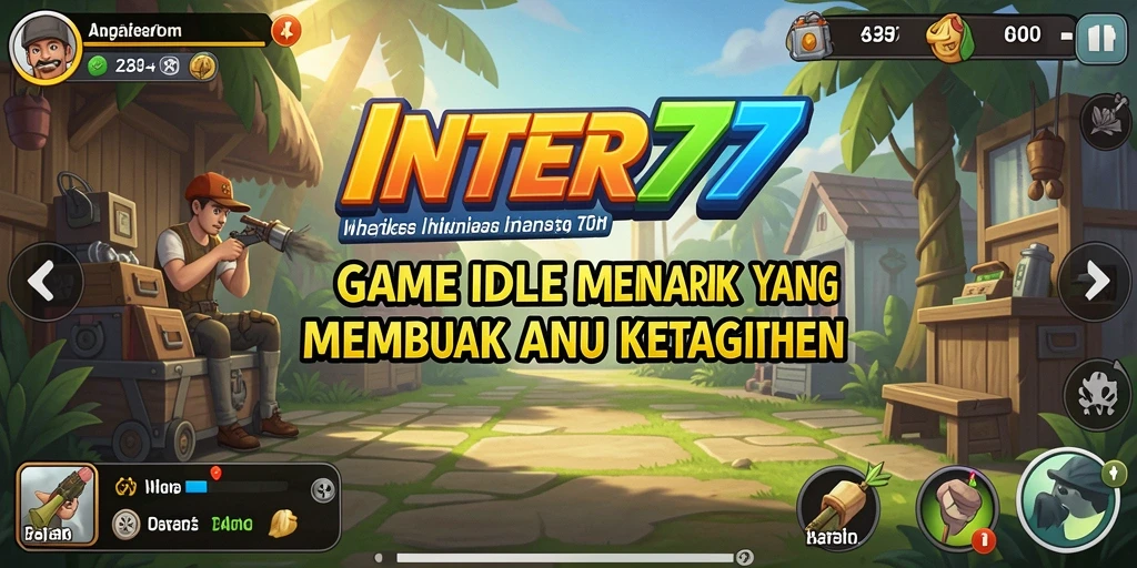 Screenshot INTER77 menampilkan gameplay Idle yang seru dan menarik.