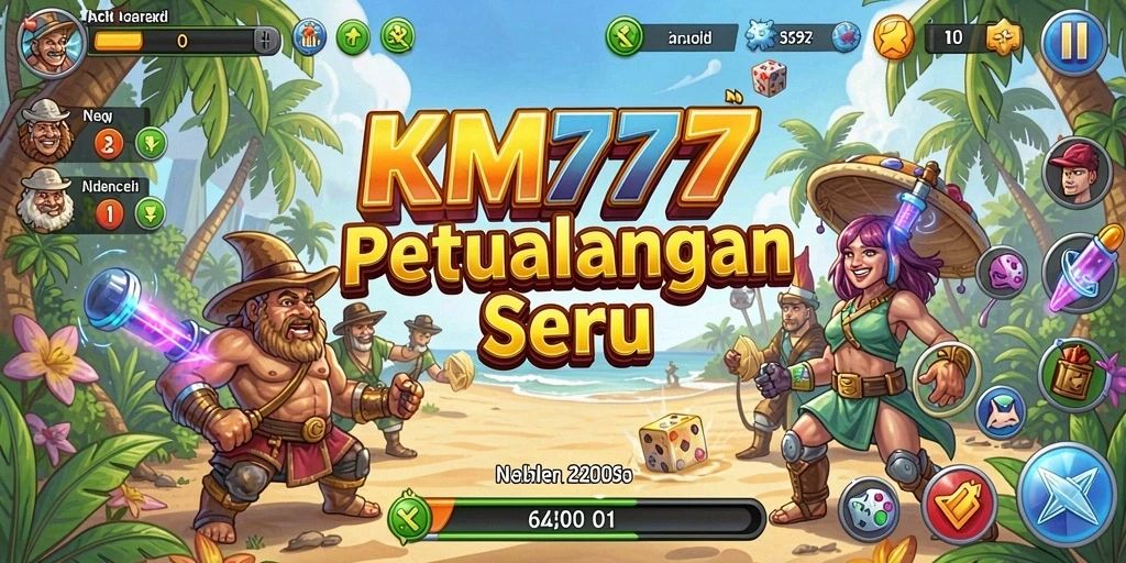 Tampilan gameplay menarik dari KM777 yang menantang dan seru.