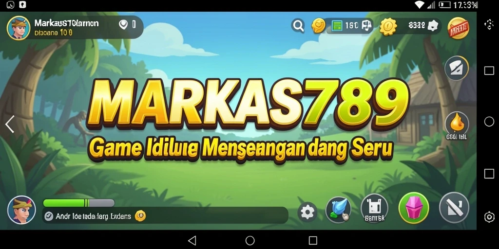 Screenshot utama MARKAS789 menampilkan gameplay Idle yang seru dan menarik.