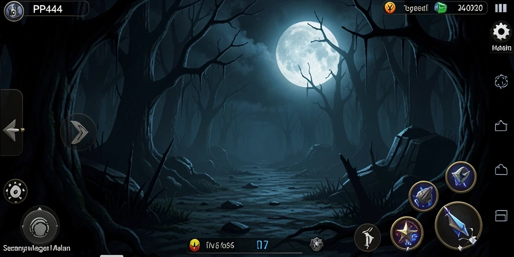 Screenshot gameplay nyata dari PP444 yang sangat menegangkan.