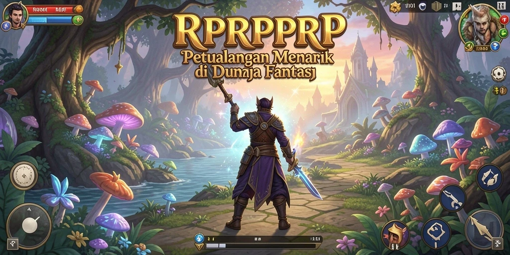 Tampilan gameplay RPRPRP yang menampilkan aksi seru dan eksplorasi dunia.