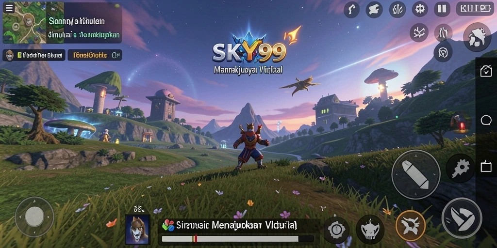 Screenshot utama menampilkan gameplay Simulation yang menarik dan dinamis.