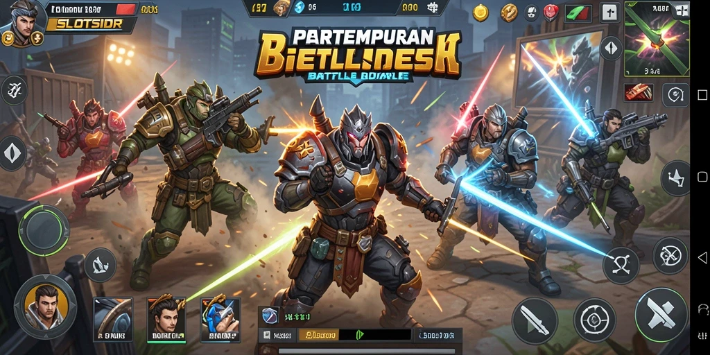 Tampilan gameplay seru di <strong>SLOTSIDR</strong> dengan pertempuran intens.