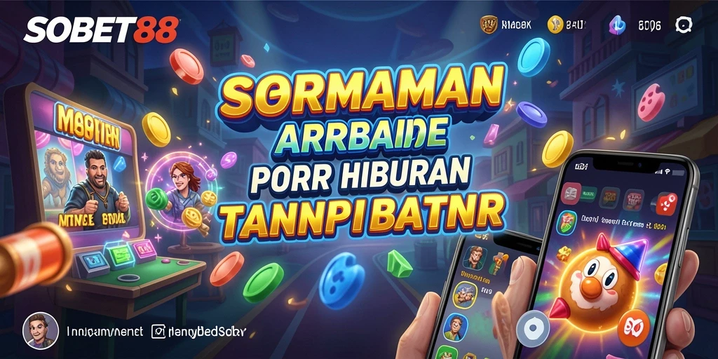 Screenshot SOBET88 yang menampilkan gameplay Arcade yang mendebarkan dan interaktif.